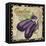 Vegetables 1 Eggplant-Megan Aroon Duncanson-Framed Stretched Canvas