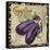 Vegetables 1 Eggplant-Megan Aroon Duncanson-Framed Stretched Canvas