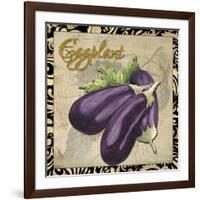 Vegetables 1 Eggplant-Megan Aroon Duncanson-Framed Giclee Print