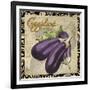 Vegetables 1 Eggplant-Megan Aroon Duncanson-Framed Giclee Print