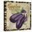 Vegetables 1 Eggplant-Megan Aroon Duncanson-Stretched Canvas
