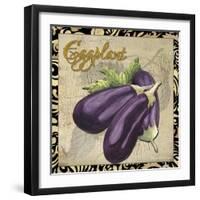 Vegetables 1 Eggplant-Megan Aroon Duncanson-Framed Giclee Print