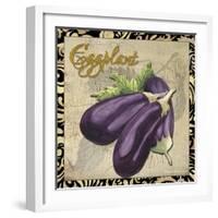 Vegetables 1 Eggplant-Megan Aroon Duncanson-Framed Giclee Print