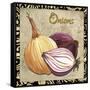 Vegetables 1 Onions-Megan Aroon Duncanson-Framed Stretched Canvas