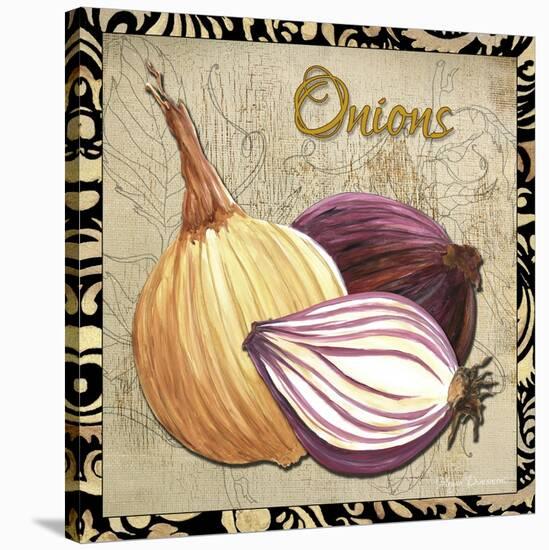 Vegetables 1 Onions-Megan Aroon Duncanson-Stretched Canvas