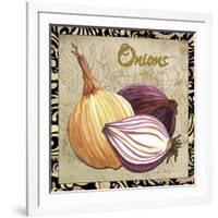 Vegetables 1 Onions-Megan Aroon Duncanson-Framed Giclee Print