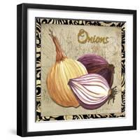 Vegetables 1 Onions-Megan Aroon Duncanson-Framed Giclee Print