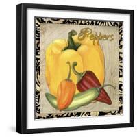 Vegetables 1 Peppers-Megan Aroon Duncanson-Framed Giclee Print