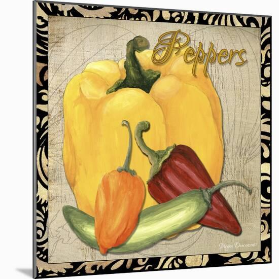 Vegetables 1 Peppers-Megan Aroon Duncanson-Mounted Giclee Print