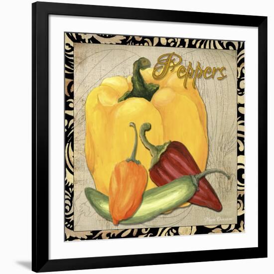 Vegetables 1 Peppers-Megan Aroon Duncanson-Framed Giclee Print