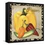 Vegetables 1 Peppers-Megan Aroon Duncanson-Framed Stretched Canvas