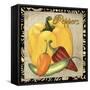Vegetables 1 Peppers-Megan Aroon Duncanson-Framed Stretched Canvas