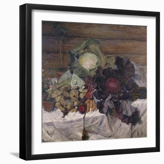 Vegetables, 1906-Bernhard Dorotheus Folkestad-Framed Giclee Print