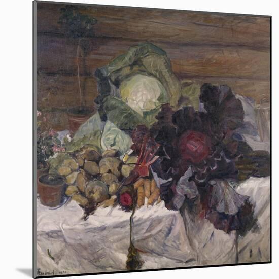 Vegetables, 1906-Bernhard Dorotheus Folkestad-Mounted Giclee Print