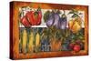 Vegetables Farm Fresh-Elizabeth Medley-Stretched Canvas
