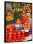 Vegetables for sale in market in Ibarra, Imbabura Province, Ecuador-null-Framed Stretched Canvas