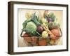 Vegetables, Fruit and Bread in Basket-Frank Adam-Framed Photographic Print