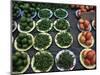 Vegetables in the Market, Chiang Mai, Thailand, Southeast Asia-Liba Taylor-Mounted Photographic Print