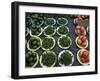 Vegetables in the Market, Chiang Mai, Thailand, Southeast Asia-Liba Taylor-Framed Photographic Print