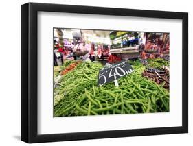 Vegetables on Sale at the Covered Market in Central Valencia, Spain, Europe-David Pickford-Framed Photographic Print