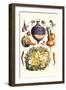 Vegetables; Peppers, Onion, Raddish, Tubers, Pumpkin, and Lettuce-Philippe-Victoire Leveque de Vilmorin-Framed Art Print