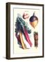 Vegetables; Rhubard, Carrot, Onion, Turnip-Philippe-Victoire Leveque de Vilmorin-Framed Art Print