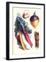 Vegetables; Rhubard, Carrot, Onion, Turnip-Philippe-Victoire Leveque de Vilmorin-Framed Art Print