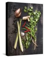 Vegetables-1x #NAME?-Stretched Canvas