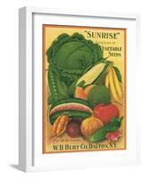 Vegetables-null-Framed Giclee Print