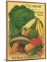 Vegetables-null-Mounted Giclee Print