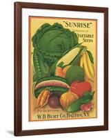 Vegetables-null-Framed Giclee Print