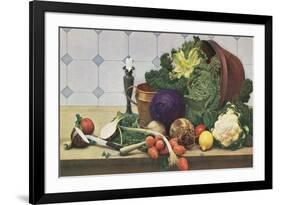 Vegetables-null-Framed Art Print