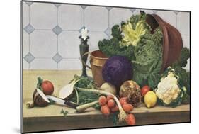 Vegetables-null-Mounted Art Print