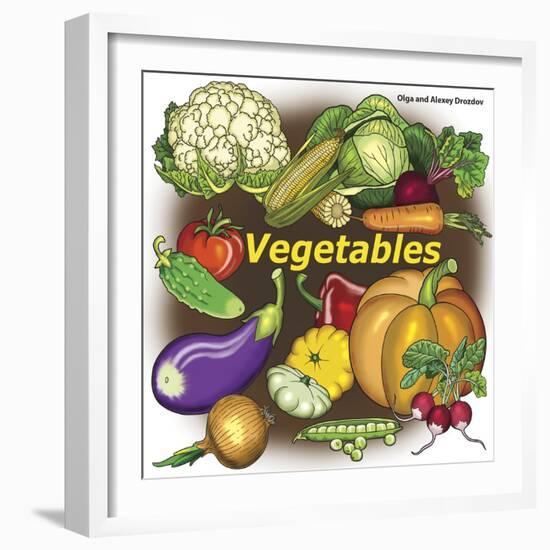 Vegetables-Olga And Alexey Drozdov-Framed Giclee Print