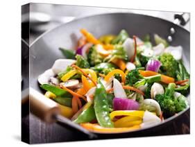 Vegetarian Wok Stir Fry-evren_photos-Stretched Canvas