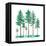 Vegetation Profile of a Boreal Forest. Biosphere, Earth Sciences-Encyclopaedia Britannica-Framed Stretched Canvas