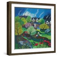 Veggie Patch, 2015-Lisa Graa Jensen-Framed Giclee Print