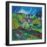 Veggie Patch, 2015-Lisa Graa Jensen-Framed Giclee Print