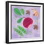 Veggie Time III-Farida Zaman-Framed Art Print