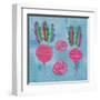 Veggie Time IV Blue-Farida Zaman-Framed Art Print