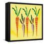 Veggie Time V v2-Farida Zaman-Framed Stretched Canvas
