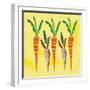 Veggie Time V v2-Farida Zaman-Framed Art Print