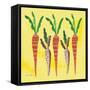 Veggie Time V-Farida Zaman-Framed Stretched Canvas