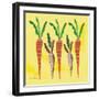 Veggie Time V-Farida Zaman-Framed Art Print