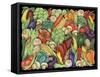 Veggies 2-Kimura Designs-Framed Stretched Canvas