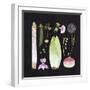 Veggies and Blooms, 2023 (Digital)-Léa Le Pivert-Framed Giclee Print