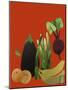 Veggies & fruit 2020 (cutout)-Sarah Thompson-Engels-Mounted Giclee Print