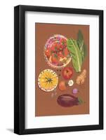 Veggies-Gigi Rosado-Framed Photographic Print