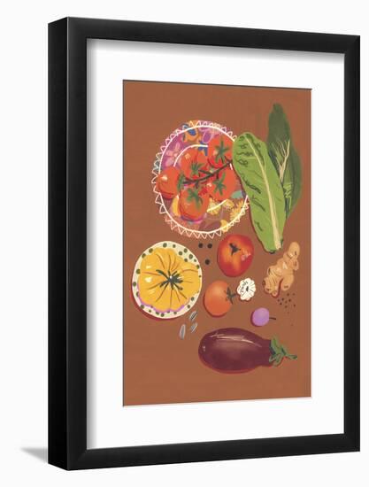 Veggies-Gigi Rosado-Framed Photographic Print