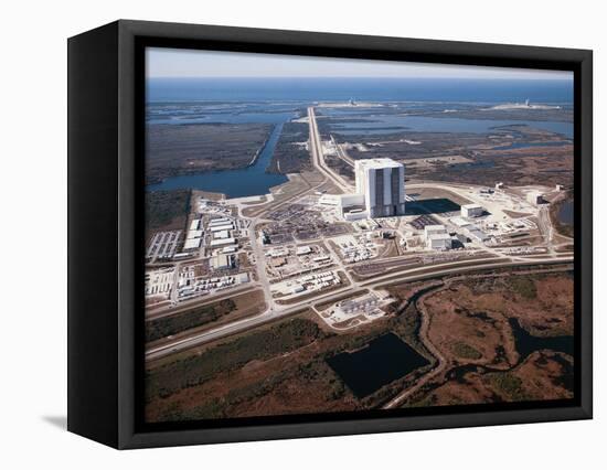 Vehicle Assembly Building at Kennedy Space Center-null-Framed Stretched Canvas